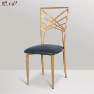 Banquet Iron Chameleon Chair with Soft Seat Bag (6）