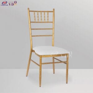 Metal Chiavari Chair With Cushion