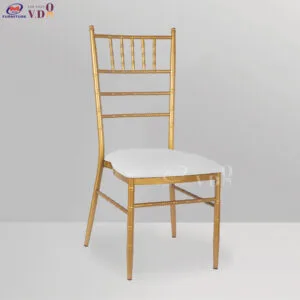 Metal Chiavari Chair With Cushion