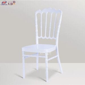 Metal White Flame Chair (3)