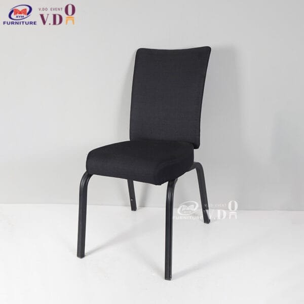 Black Rocking Back Banquet Chair