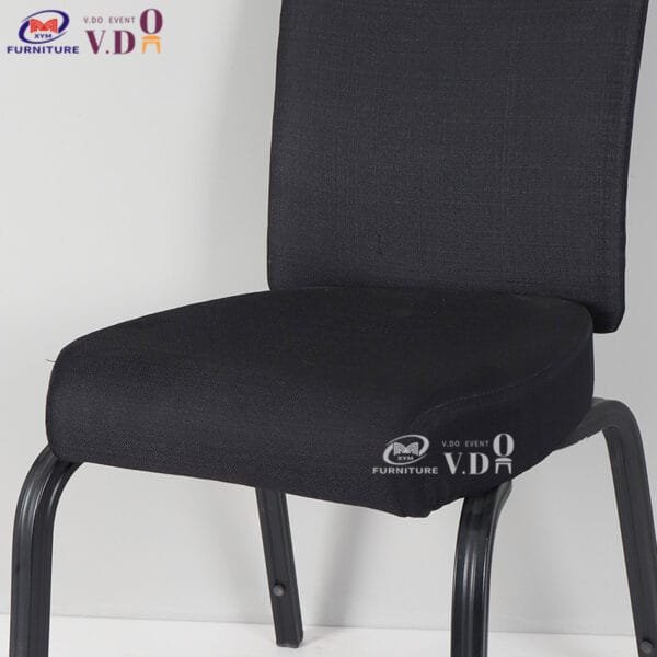Black Rocking Back Banquet Chair