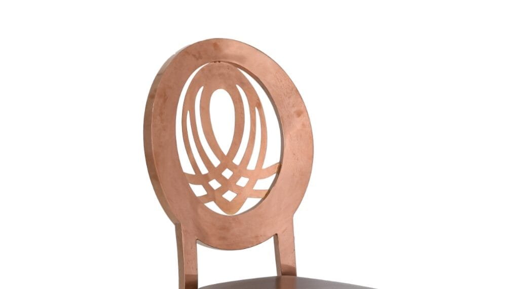 Stainless Steel Phoenix Round Back Chair