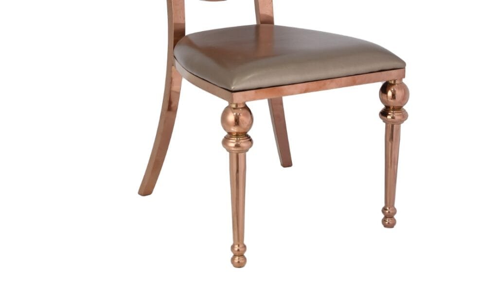 Stainless Steel Phoenix Round Back Chair