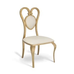 Stainless steel love chair