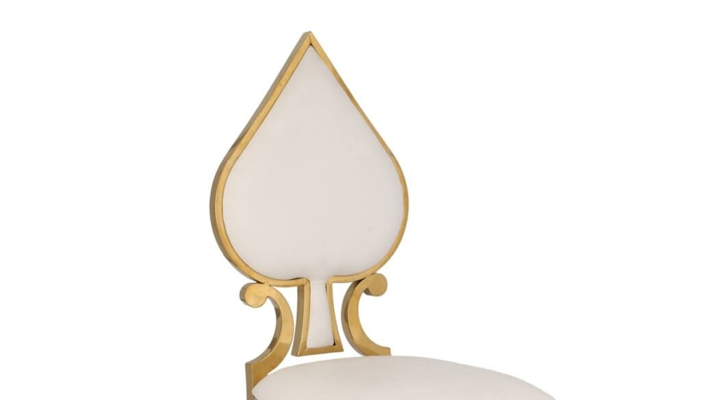 Stainless steel spade chair (3)
